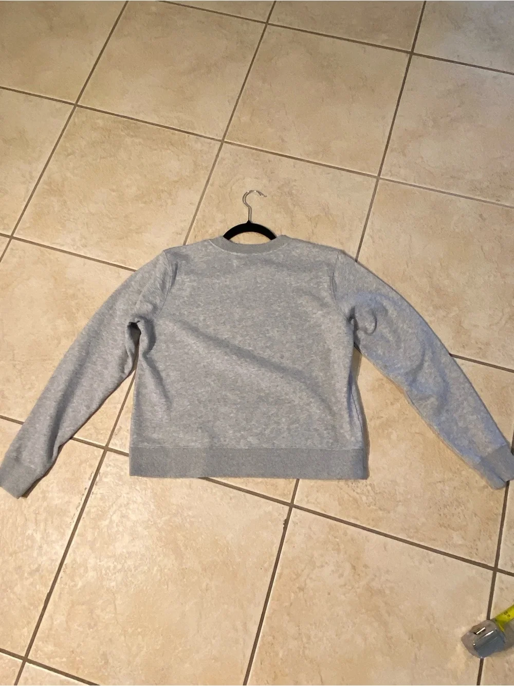 Michael Kors Light Gray KORS Logo Crewneck Sweatshirt